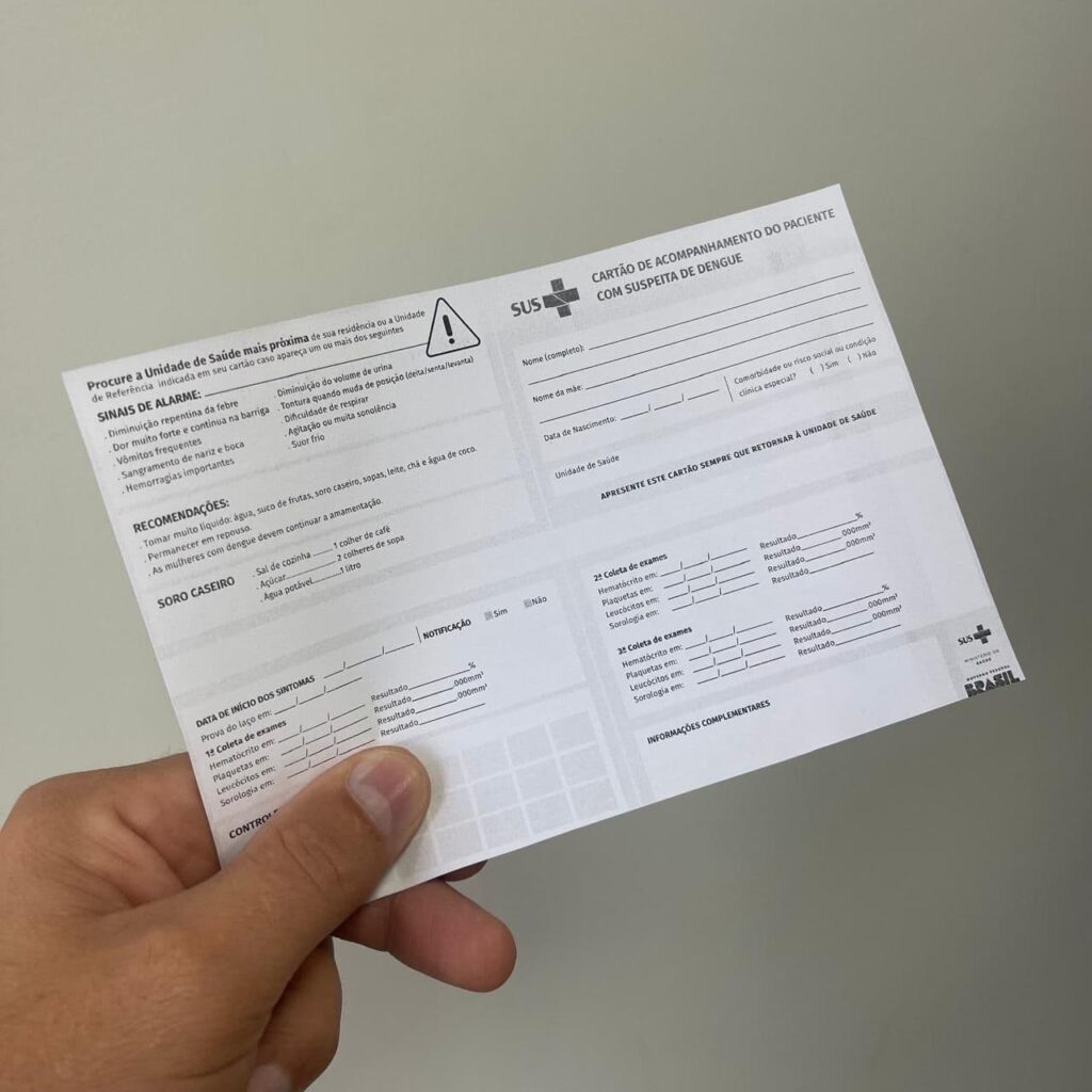 Cartão do Paciente: Ferramenta Essencial no Combate à Dengue no Acre