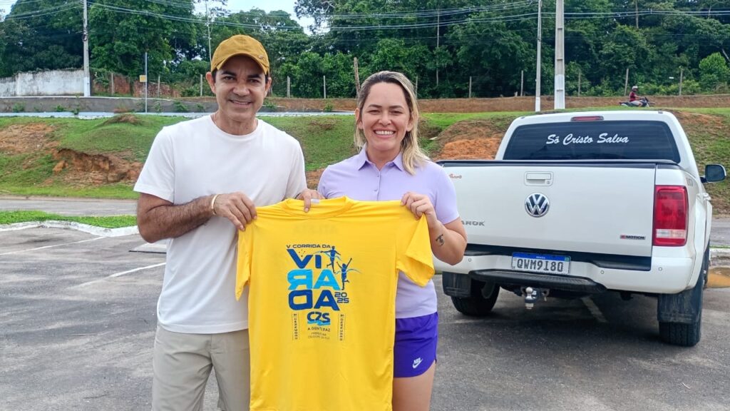 Prefeito Zequinha Lima Entrega Kits da Corrida da Virada 2025 em Evento Simbólico