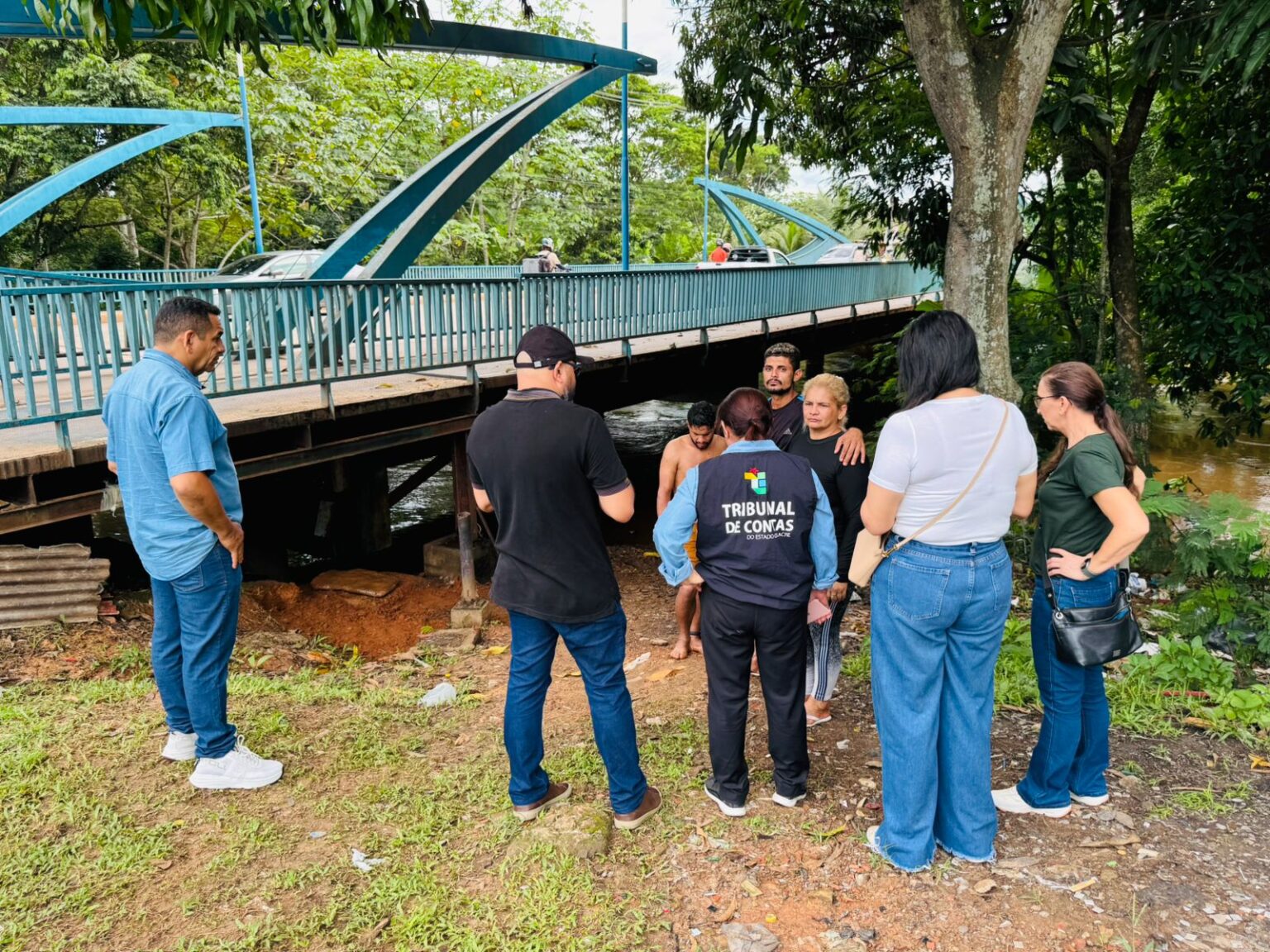 Tribunal de Contas do Acre Acompanha Cheia do Igarapé São Francisco e Fortalece Ações em Rio Branco