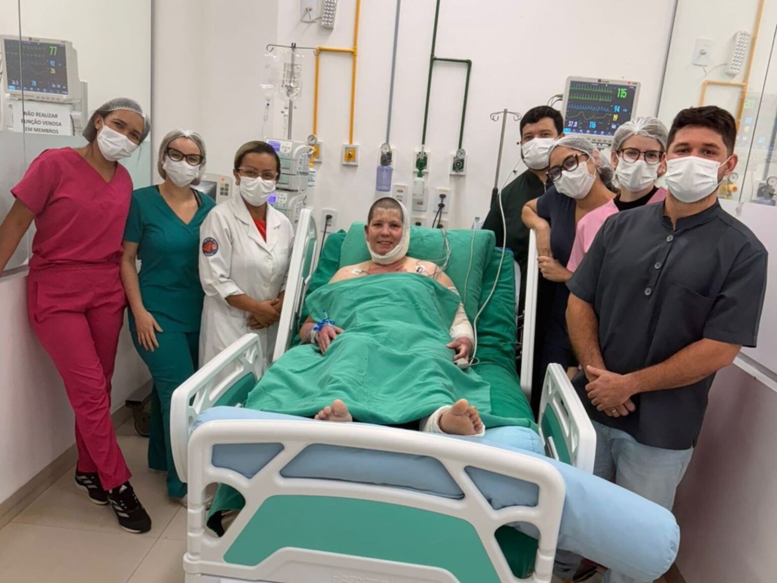 Sobrevivente de Explosão com Álcool Recebe Alta da UTI: 'Uma Nova Chance na Vida'