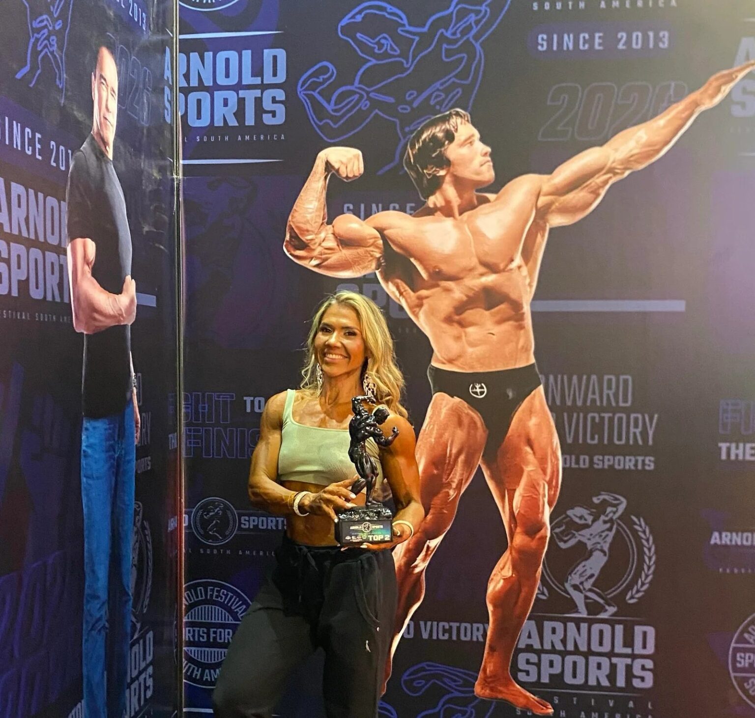 A atleta acreana Salina Paula brilha e conquista o título no Arnold Sports 2024