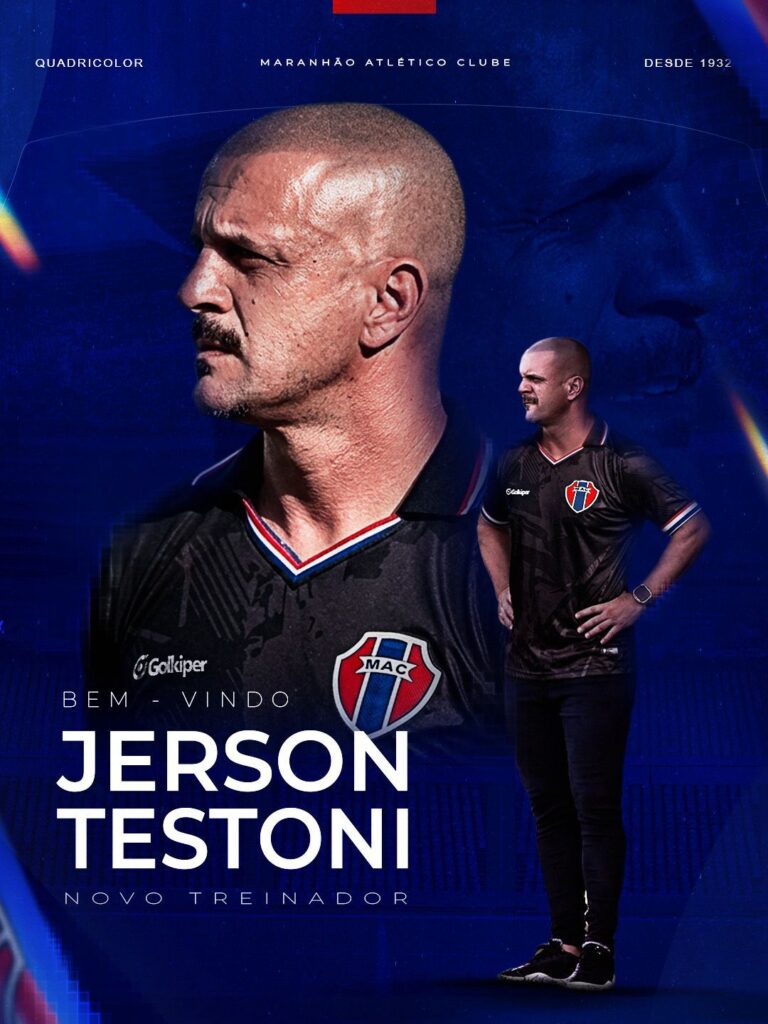 Maranhão A.C. Apresenta Jerson Testoni como Novo Treinador Maranhão A.C. Apresenta Jerson Testoni como Novo Treinador