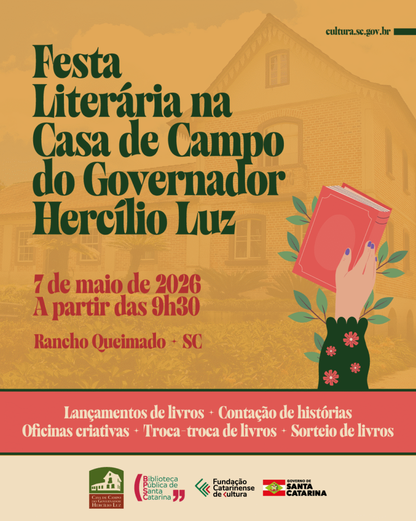 1ª Festa Literária da Casa de Campo do Governador Hercílio Luz: Uma Celebração da Cultura Catarinens