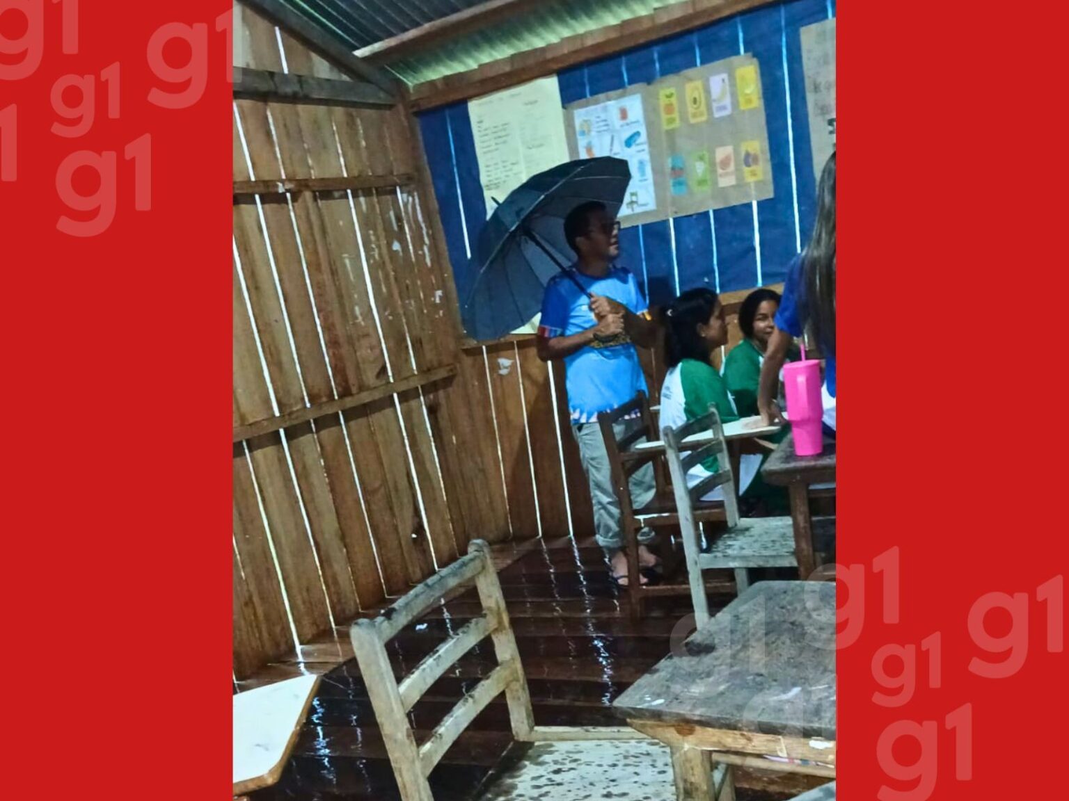 Condições precárias em escola isolada no AC: Alunos se sentem 'desassistidos'