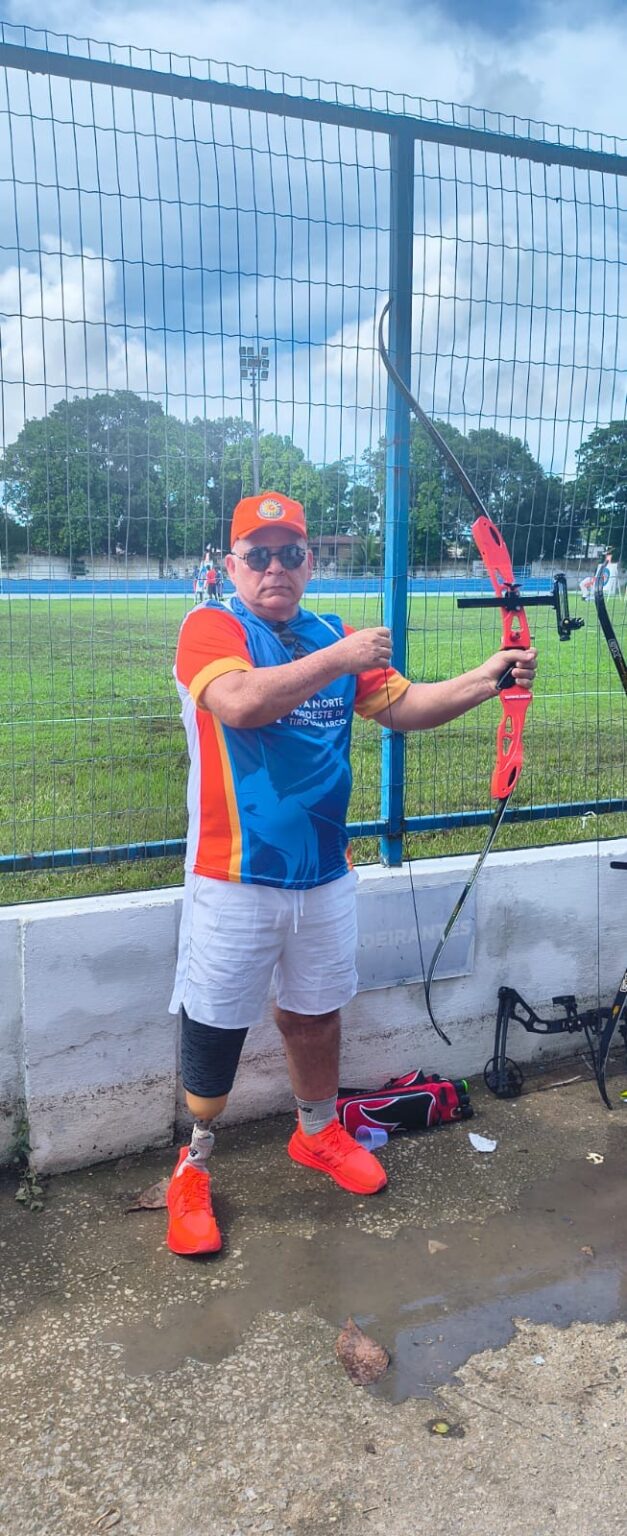 Paratleta do Acre brilha em torneio de tiro com arco: 'Eu amo esse esporte'