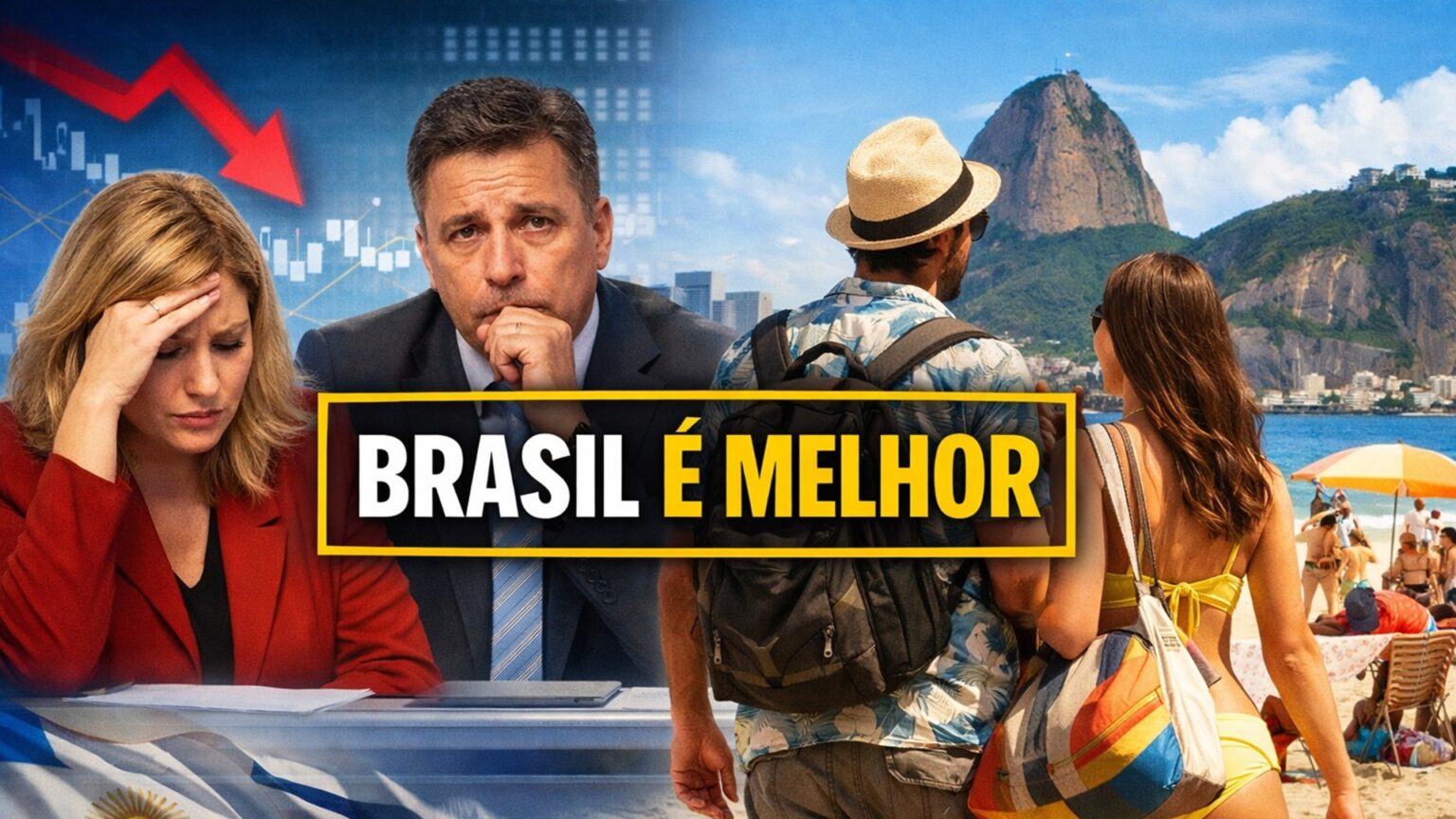 Atração Irresistível: Turistas Argentinos Preferem o Brasil ao seu Próprio País