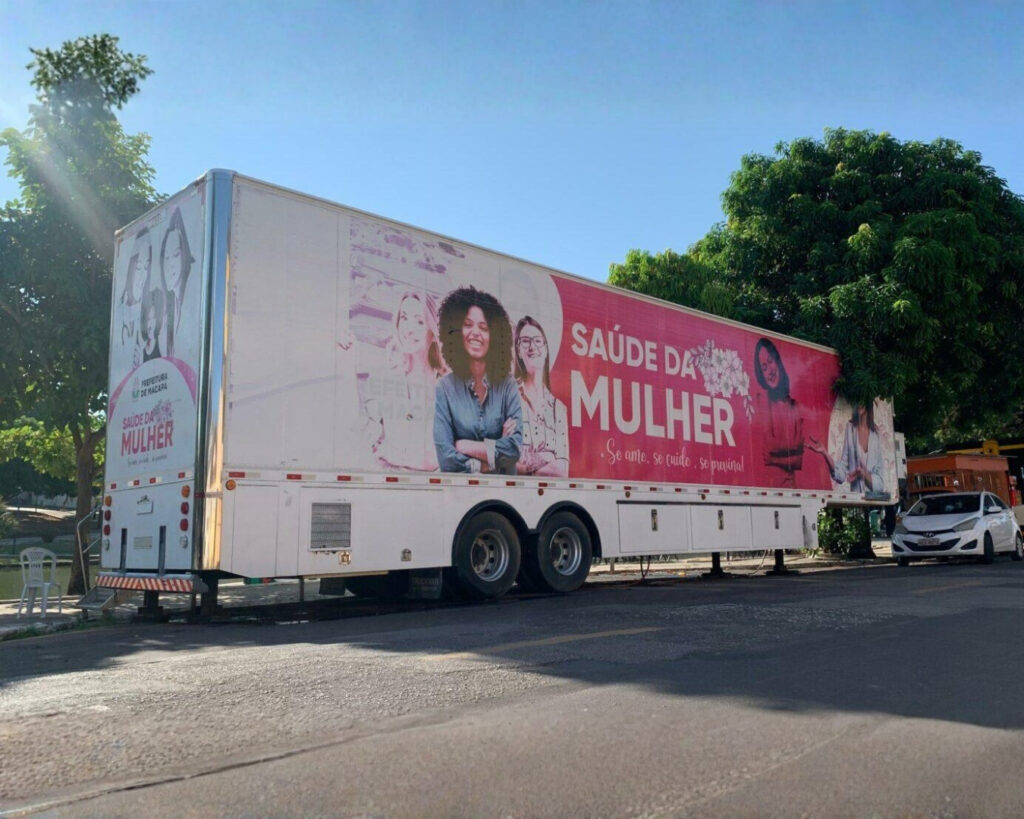 Bagé Recebe Carreta do Programa Agora Tem Especialistas para Saúde da Mulher