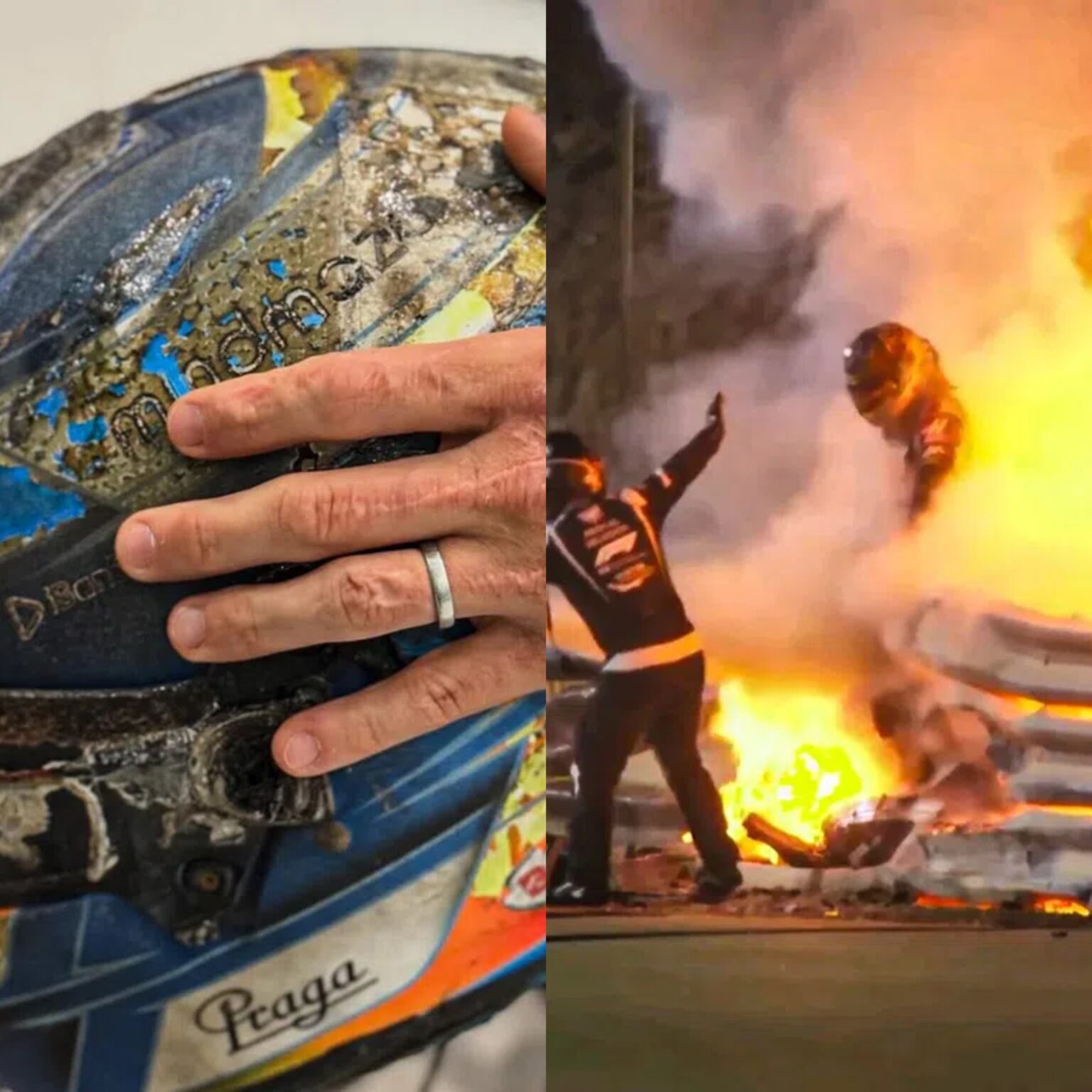 Capacete de Grosjean: Um Reencontro Que Marca a Superação no GP do Bahrein