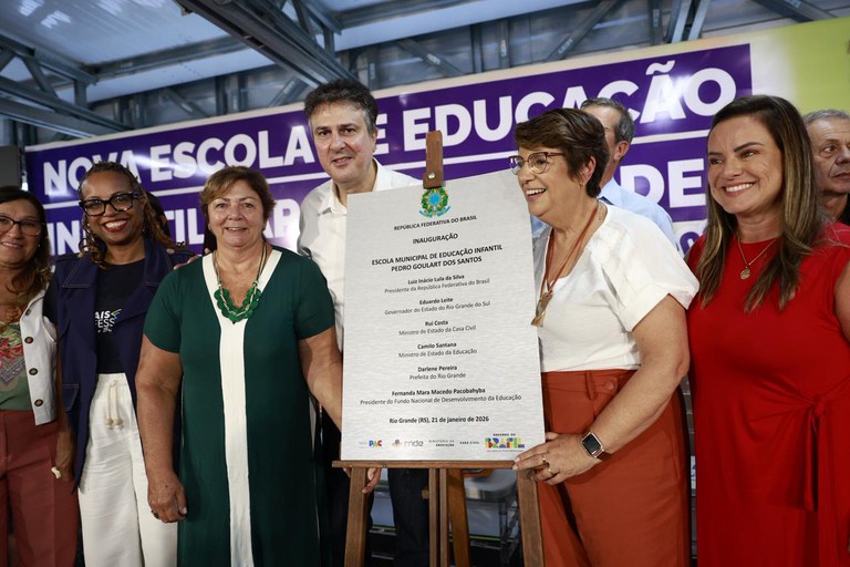 Educação de Qualidade: MEC Inaugura Escola Infantil em Rio Grande do Sul