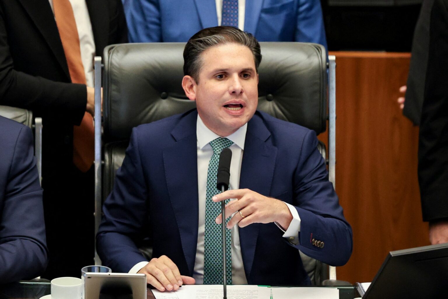 Hugo Motta defende Toffoli e critica CPI por mudança de foco: 'Estão tentando fazer palanque'