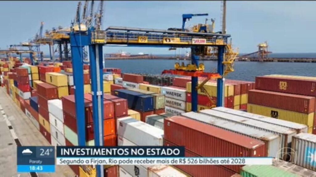 Investimentos no RJ: Firjan projeta até R$ 526 bilhões para os próximos anos