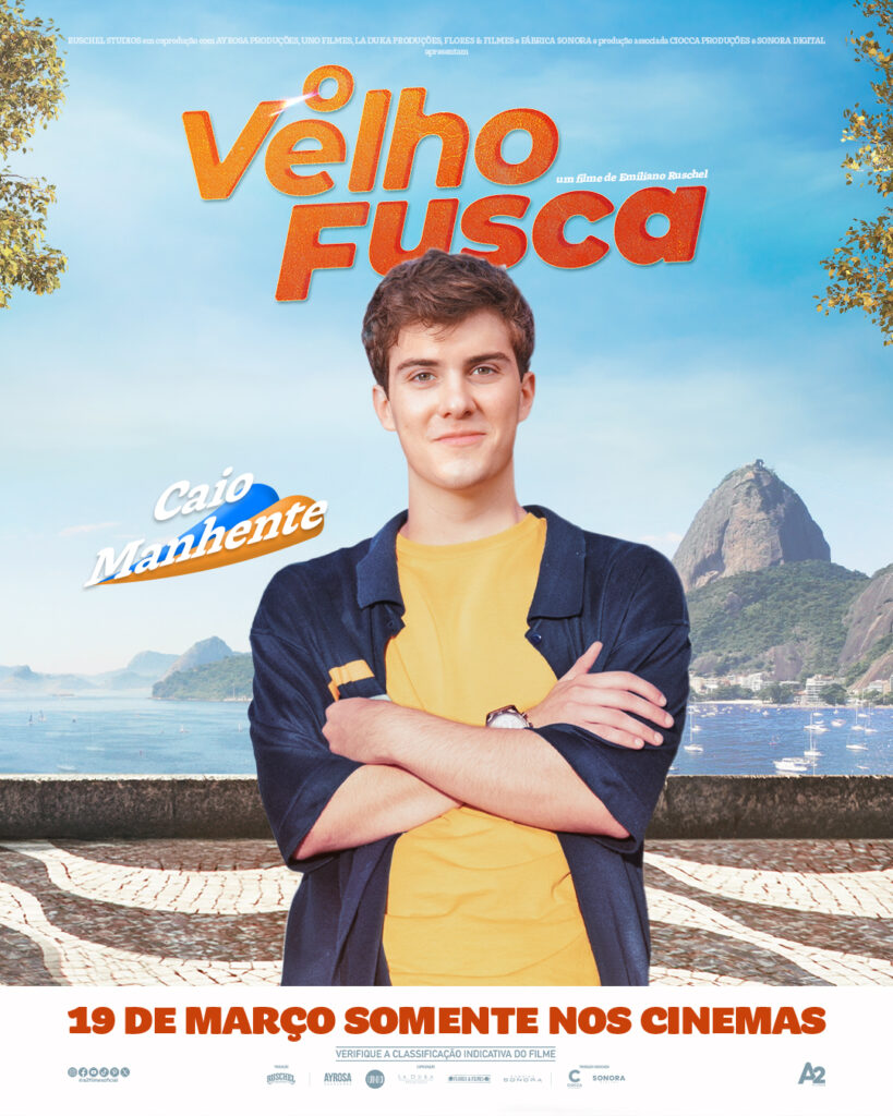 O Velho Fusca: Comédia Carioca Ganha Cartazes Individuais e Destaque Para Elenco Estelar