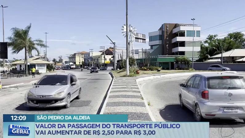 Passagem de Transporte Público em São Pedro da Aldeia Aumenta para R$ 3,00