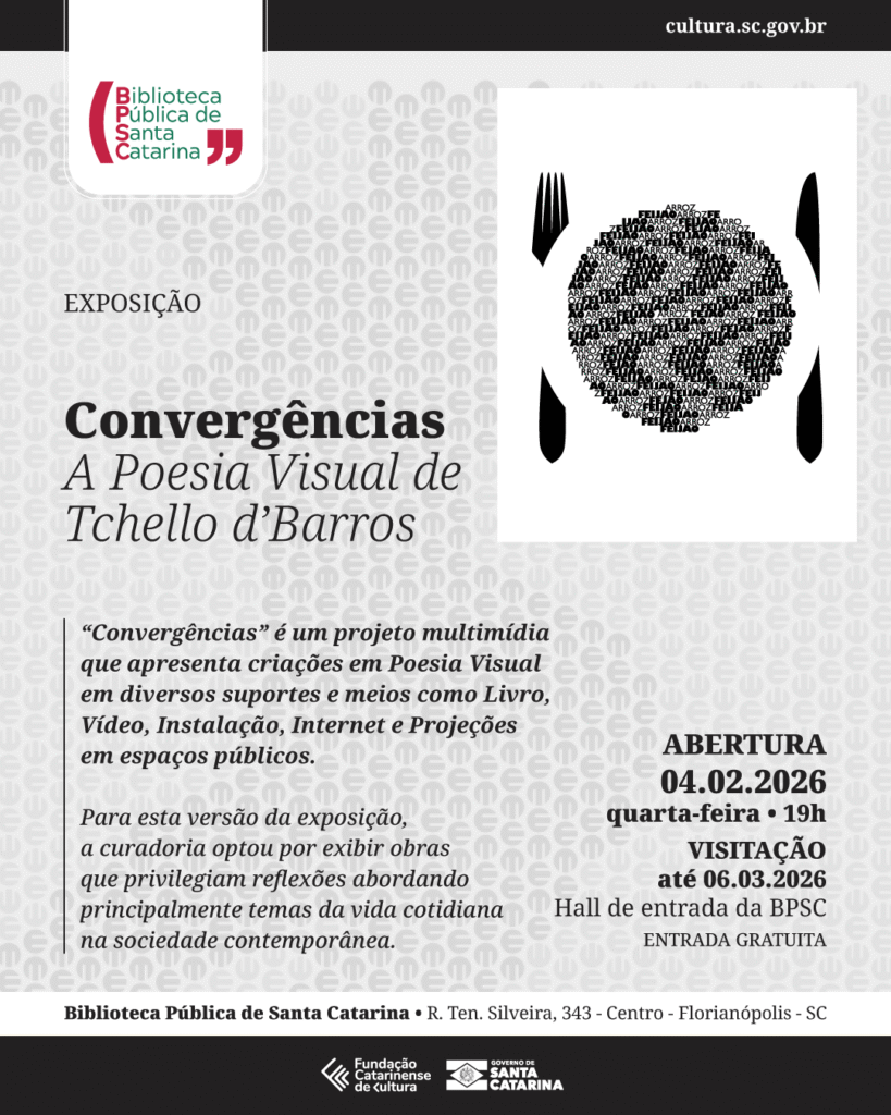 Exposição 'Convergências': Uma Imersão na Poesia Visual de Tchello d’Barros