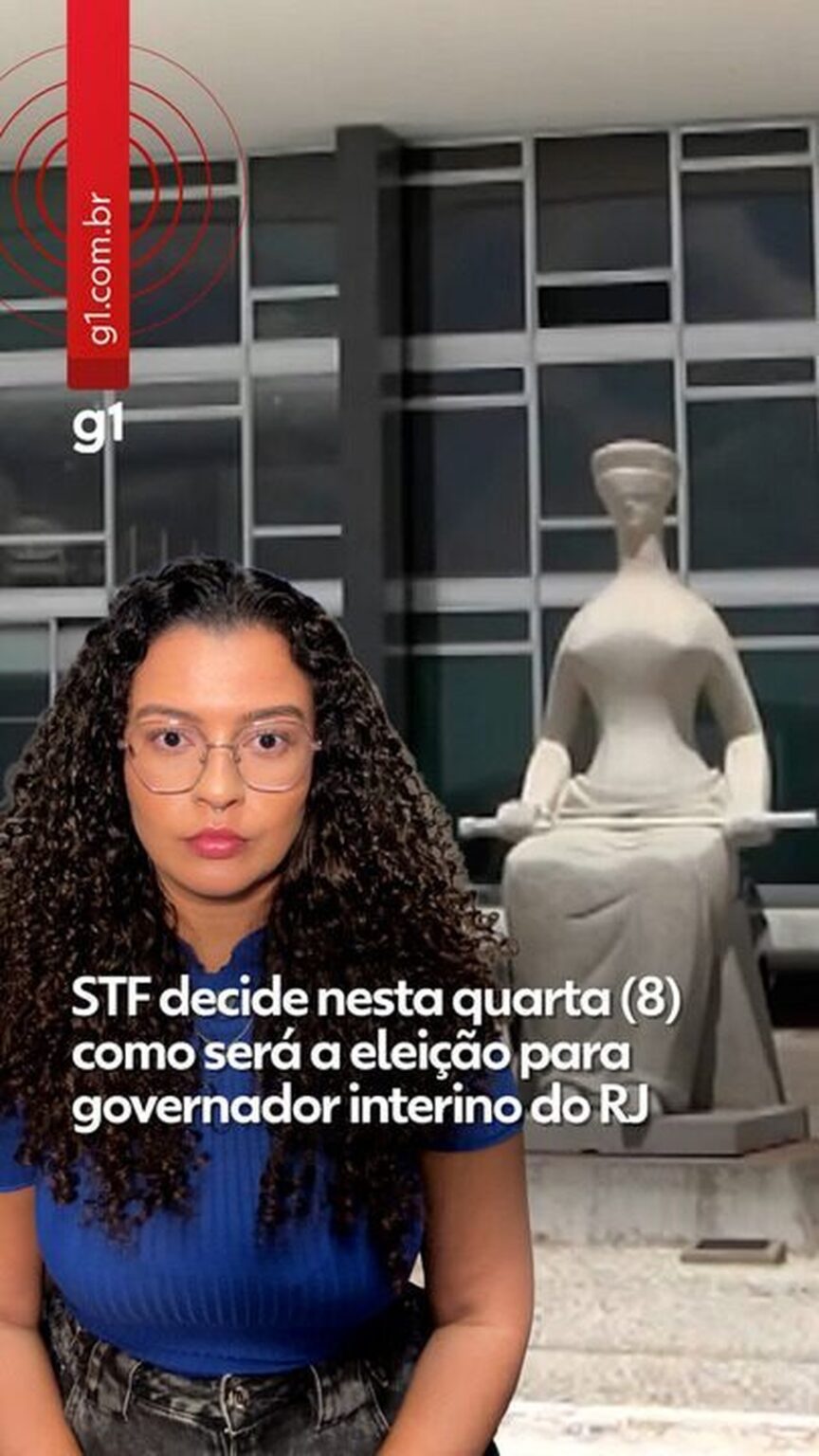 STF Decide Como Será a Eleição para o Governo do Rio de Janeiro