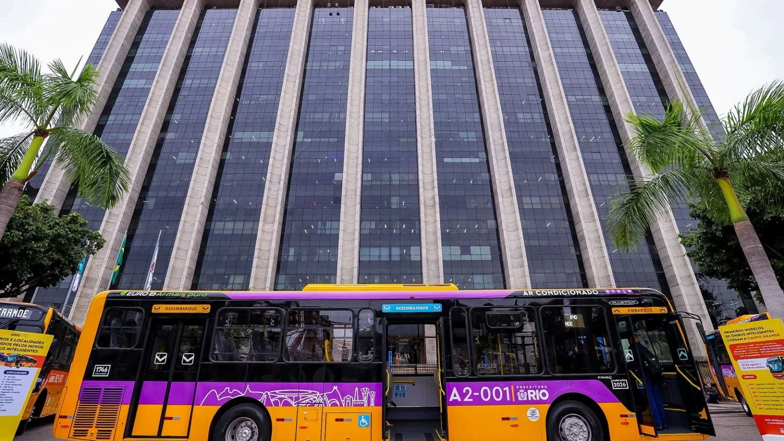 Prefeitura do Rio Lança 169 Novos Ônibus Tecnológicos para Zona Oeste