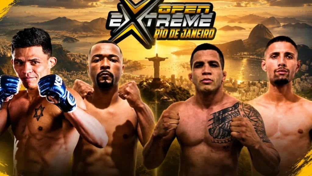 Open Extreme leva lutas do Amazonas ao Complexo do Alemão com card histórico
