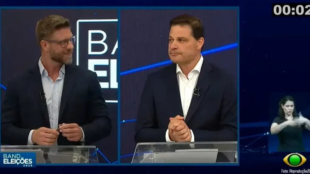 Primeiro Debate ao Governo do Paraná Revela Divergências Entre Requião Filho e Sandro Alex Primeiro Debate ao Governo do Paraná Revela Divergências Entre Requião Filho e Sandro Alex