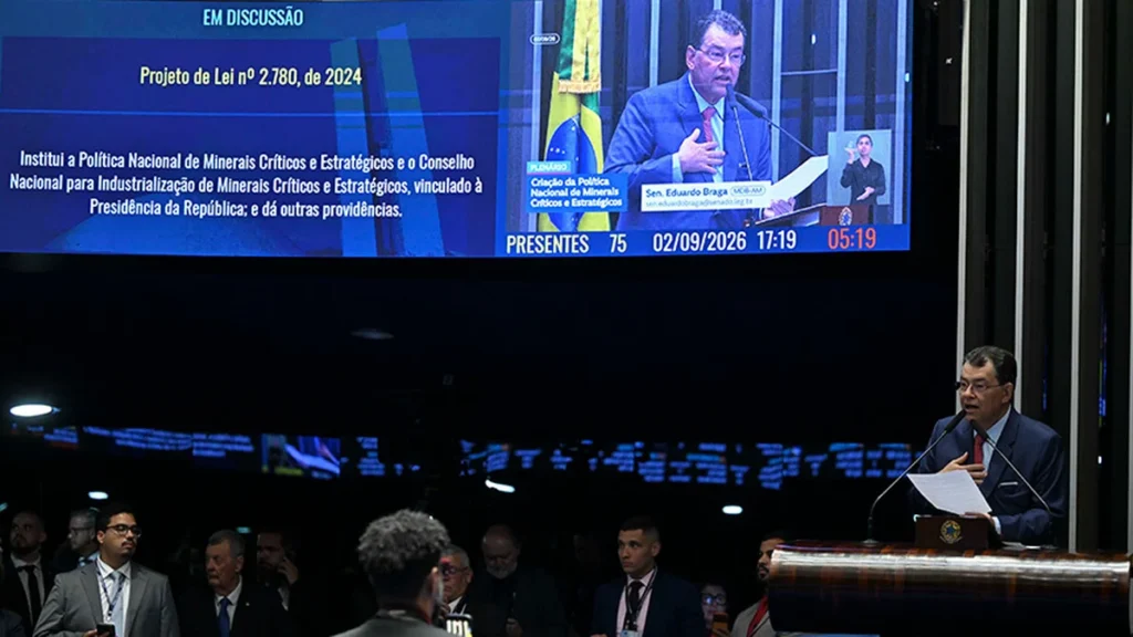 Senado aprova política para minerais críticos e estratégicos com investimento de R$ 7 bilhões