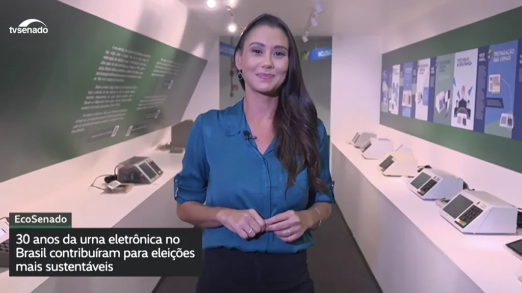 Urna eletrônica completa 30 anos com até 98% dos materiais reciclados e avanços na sustentabilidade
