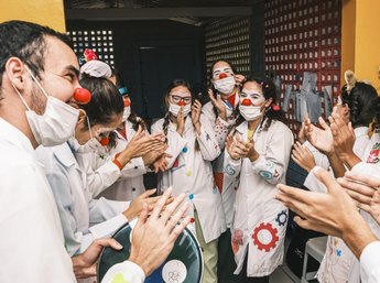 Festa Junina do Projeto Sorriso de Plantão para Pacientes do Hospital Metropolitano