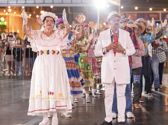 Festival Municipal de Quadrilhas: Grupo de Idosos Encanta e Inspira com Danças Juninas