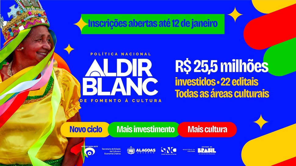 Secult Realiza Live para Esclarecer Inscrições do Ciclo 2 da PNAB em Alagoas Secult Realiza Live para Esclarecer Inscrições do Ciclo 2 da PNAB em Alagoas