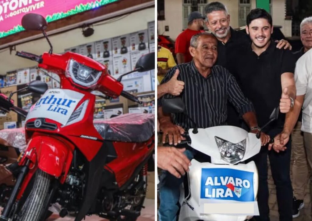Arthur Lira e Filho Realizam Entrega de Motos em Alagoas: 'Dividimos, eu e painho'