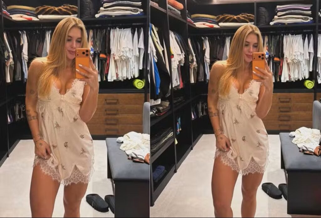 Virginia Fonseca exibe seu charme em Madri com Vini Jr. e revela: 'Prontinha para dormir'