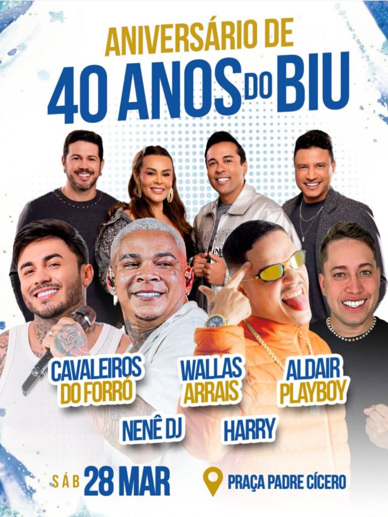 Benedito Bentes Comemora 40 Anos com Shows Gratuitos e Muitas Atrações Benedito Bentes Comemora 40 Anos com Shows Gratuitos e Muitas Atrações