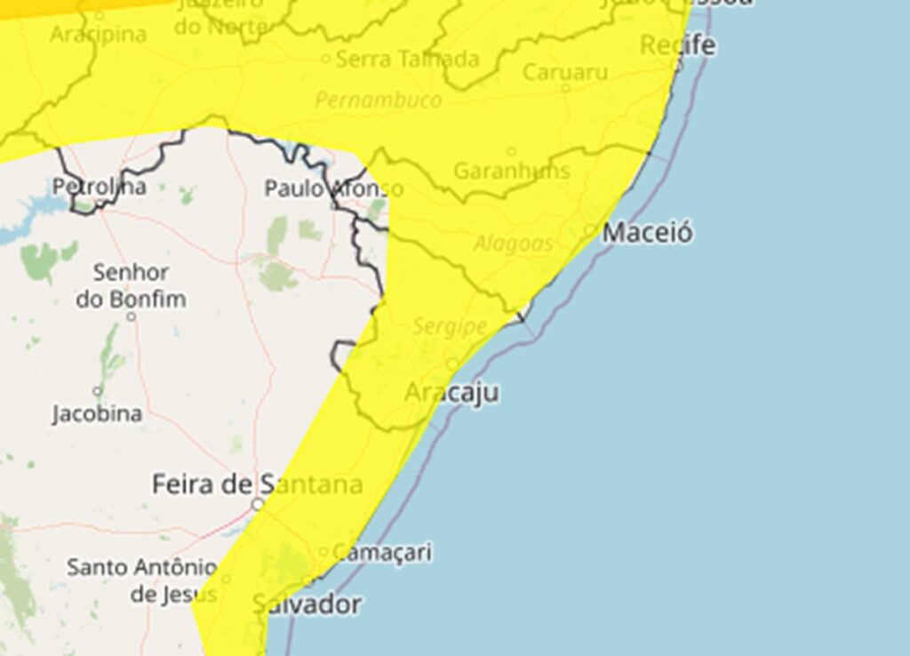 Alagoas sob Alerta: Chuvas Intensas Durante o Feriado de Tiradentes Alagoas sob Alerta: Chuvas Intensas Durante o Feriado de Tiradentes