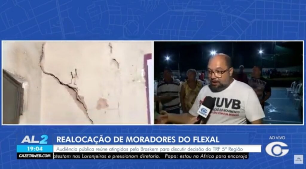 Moradores dos Flexais Exigem Realocação e Indenizações em Audiência Pública em Maceió Moradores dos Flexais Exigem Realocação e Indenizações em Audiência Pública em Maceió
