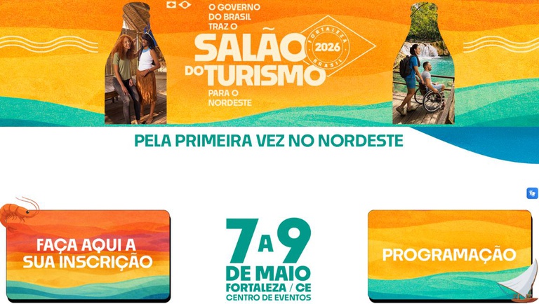 Salão do Turismo 2024: Inscrições Abertas para um Evento Inovador no Ceará Salão do Turismo 2024: Inscrições Abertas para um Evento Inovador no Ceará