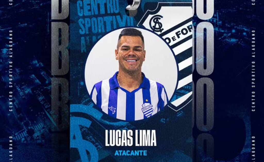 CSA Anuncia Contratação do Artilheiro Lucas Lima para Reforçar o Elenco