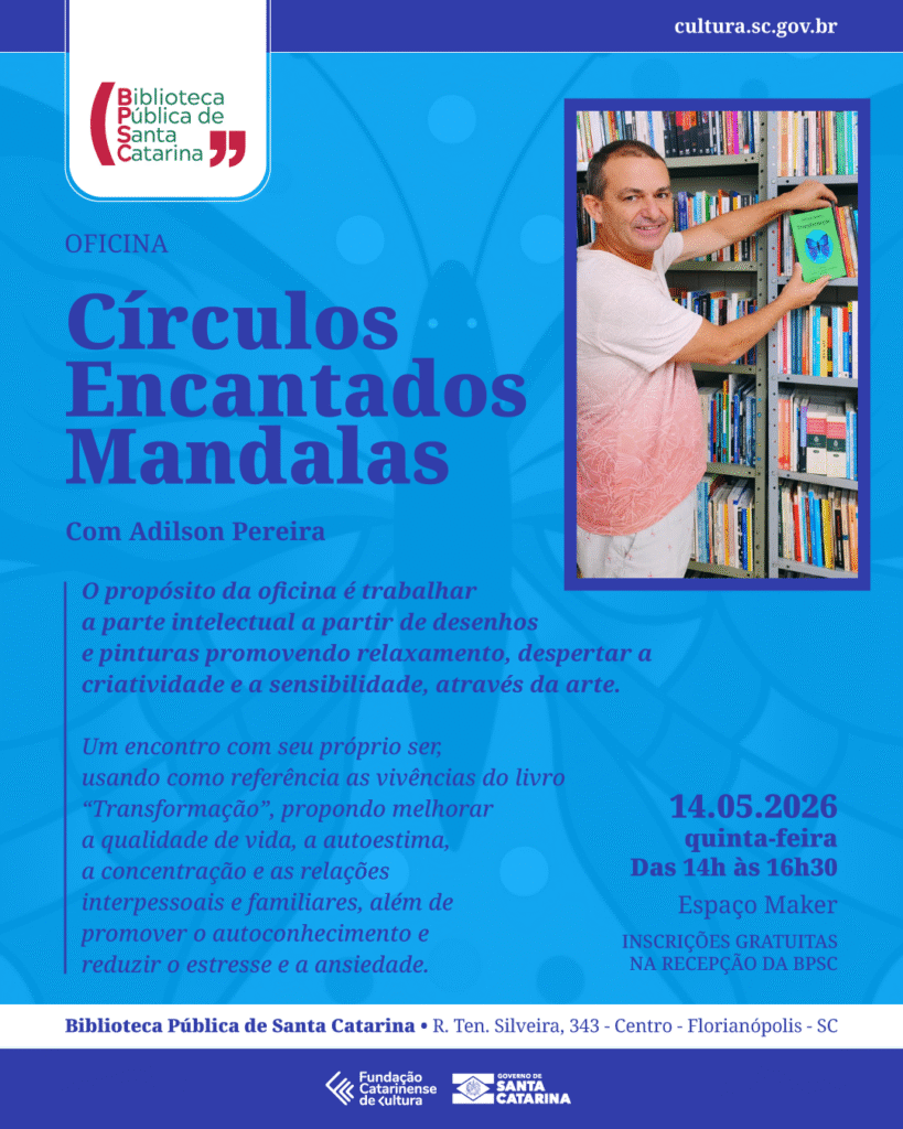 Oficina ‘Círculos Encantados Mandalas’ na FCC: Arte e Criatividade em Florianópolis Oficina 'Círculos Encantados Mandalas' na FCC: Arte e Criatividade em Florianópolis