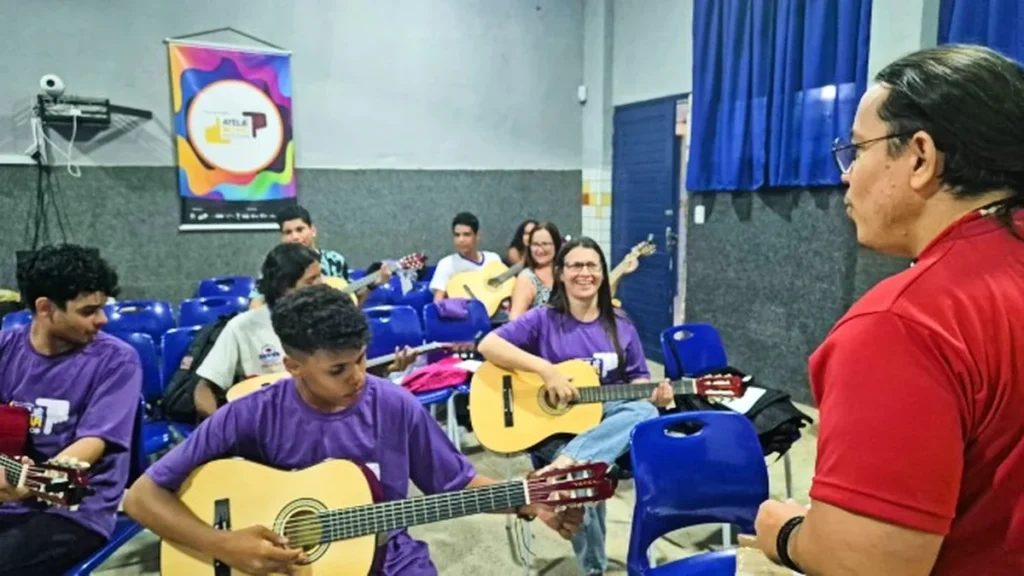Ponto de Cultura transforma a experiência artística de estudantes em Maceió