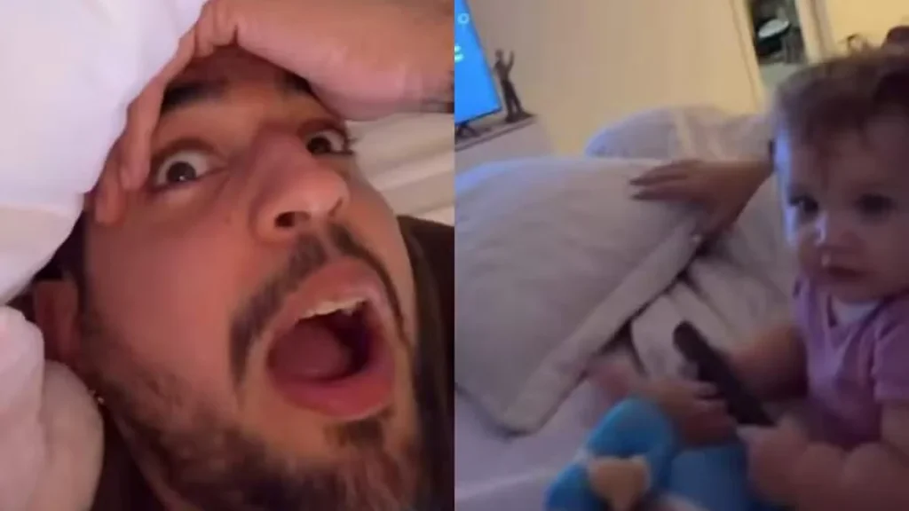 Nattan se emociona ao ouvir filha dizer ‘papai’ pela primeira vez Nattan se emociona ao ouvir filha dizer 'papai' pela primeira vez