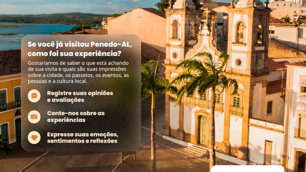 Pesquisa revela como o turismo em Penedo fortalece vínculos afetivos com a cidade