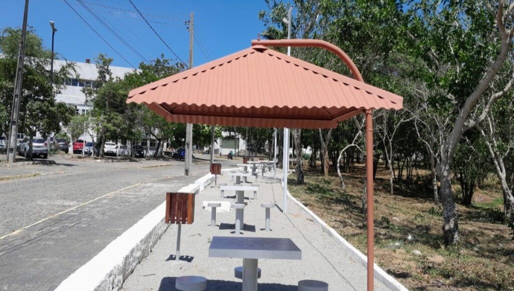 Praça Sustentável no Centro de Ciências Biológicas e da Saúde da UEPB: Um Espaço Verde Para Todos Imagem do artigo