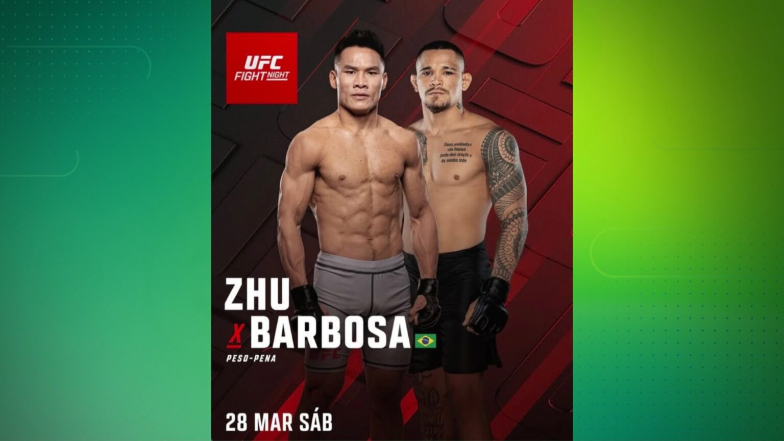 Márcio ‘Ticoto’ Barbosa Enfrenta Zhu Kangjie no UFC: Uma Luta Imperdível