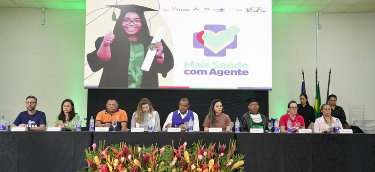 Ministério da Saúde Diplomou 3.317 Agentes Comunitários e de Combate às Endemias no Amazonas