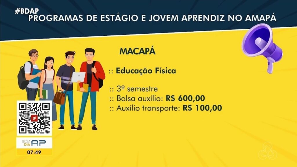 Oportunidades de Estágio no Amapá: Inscrições Abertas para Diversas Áreas Oportunidades de Estágio no Amapá: Inscrições Abertas para Diversas Áreas