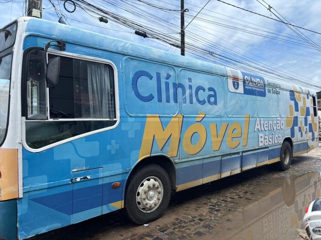 Clínica Móvel Olinda Oferece Atendimento de Saúde no Bairro Rio Doce
