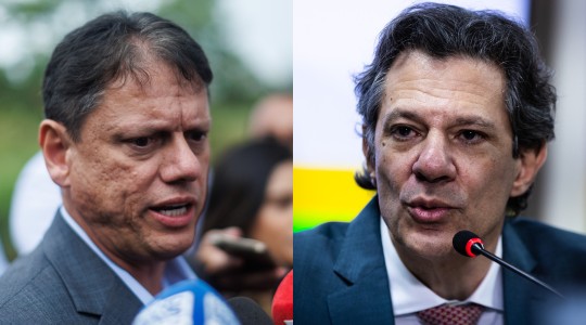 Datafolha: Tarcísio lidera e pode vencer Haddad já no primeiro turno em SP