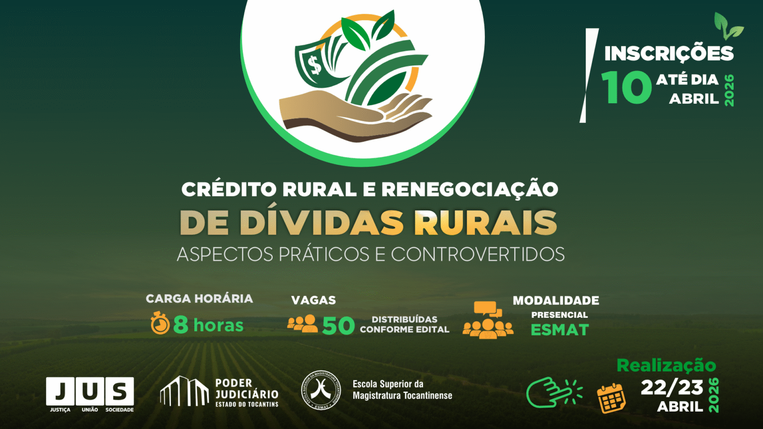Esmat Lança Curso sobre Crédito Rural e Renegociação de Dívidas Rurais