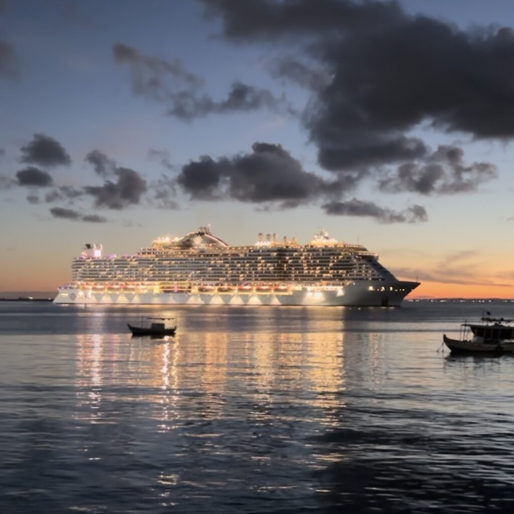 MSC Seaview Despede-se de Salvador: A Maior Experiência em Cruzeiros