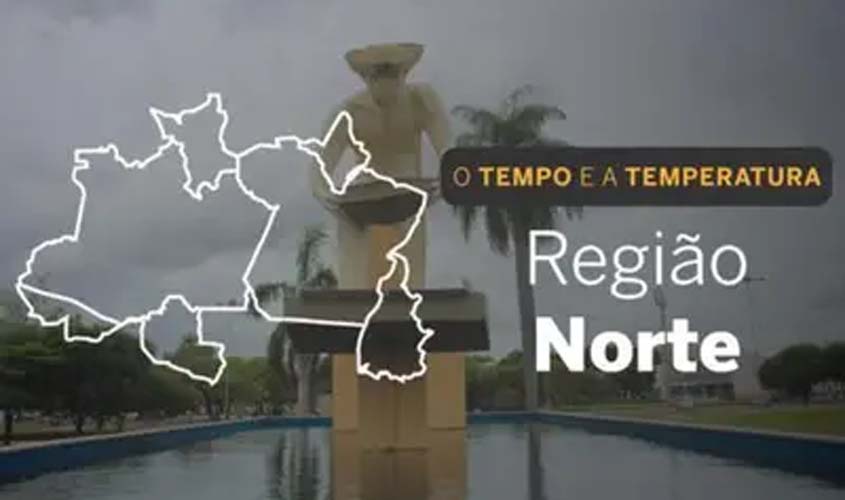 Previsão de chuvas intensas no Norte do Brasil neste sábado (14)