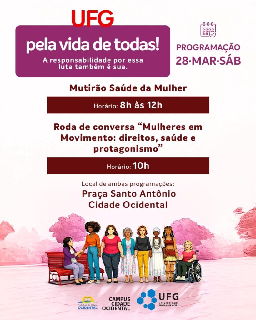 Roda de Conversa sobre Direitos e Saúde Feminina na UFG
