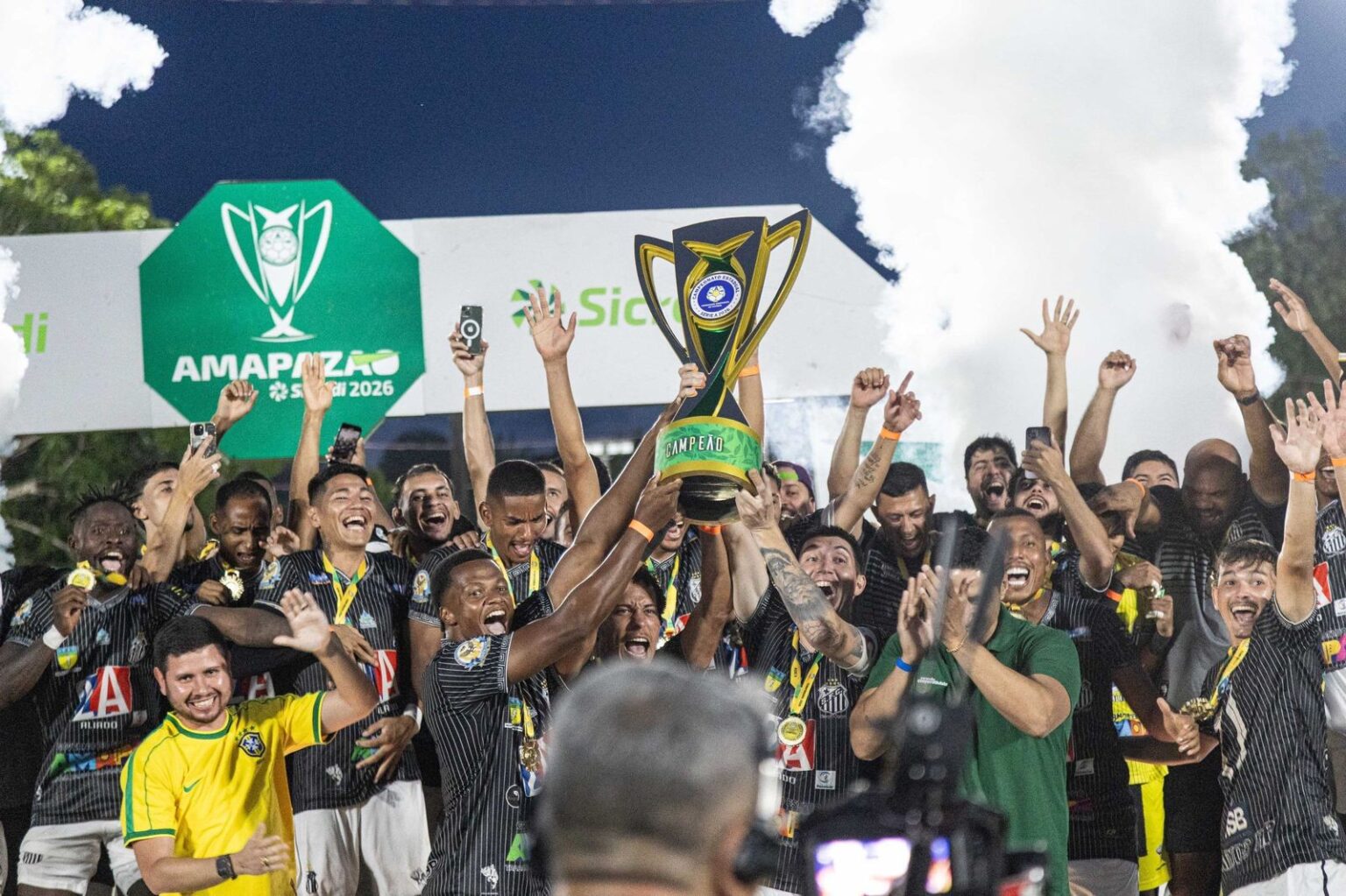 Santos Empata com Trem e se Consolida na Vice-Liderança do Amapazão