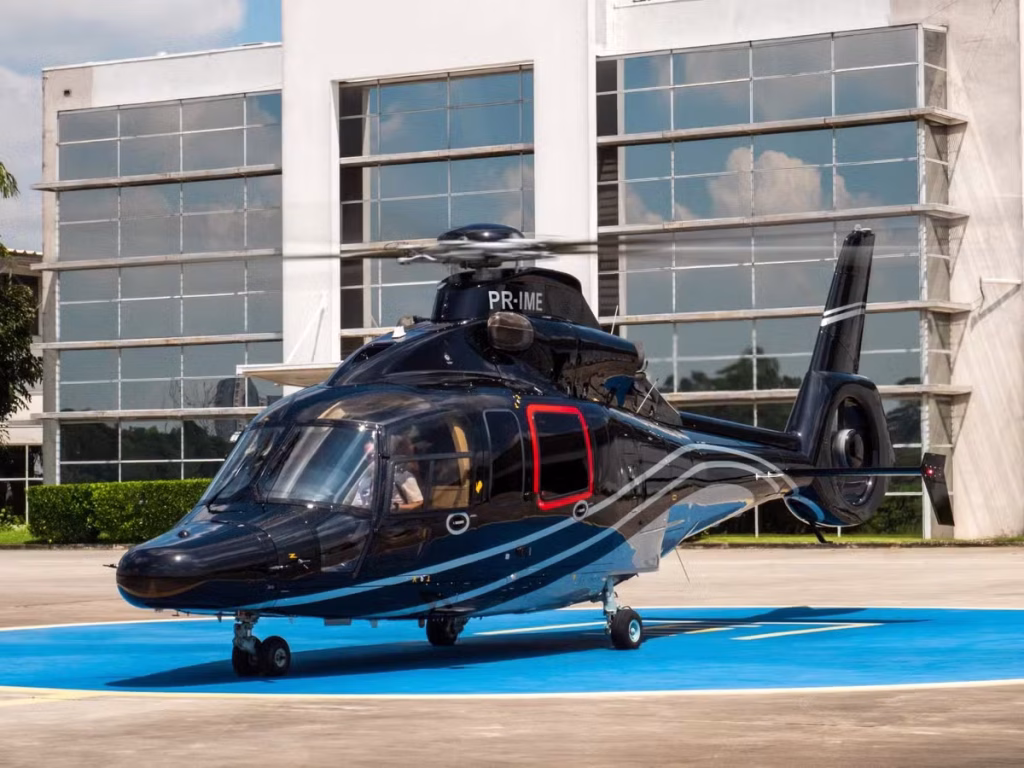 Voo de Helicóptero Reservado por Vorcaro para Rueda e Ciro Nogueira